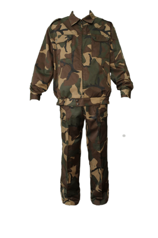 Костюм летний на пуговицах КМФ цвета (куртка и брюки) м. 25-11