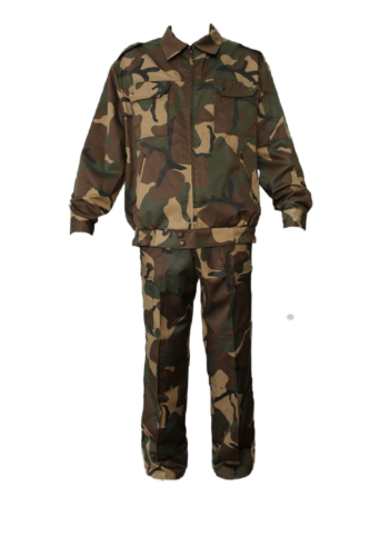 Костюм летний на пуговицах КМФ цвета (куртка и брюки) м. 25-11